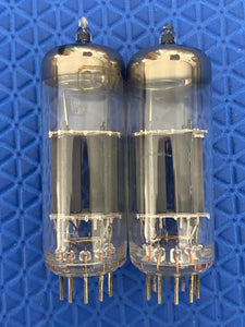 Matched Pair Toshiba 8FQ7 8CG7 6FQ7 6CG7 Vacuum Tubes Valves Copper Support Rods