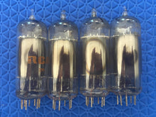 Load image into Gallery viewer, Matched Quad RCA 6FQ7 / 6CG7 Vacuum Tubes
