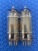 Load image into Gallery viewer, Matched Pair RCA 6FQ7 / 6CG7 Vacuum Tubes Valves NOS-Testing

