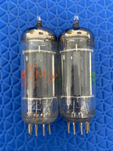 Load image into Gallery viewer, Matched Pair Sylvania 6CG7 6FQ7 Vacuum Tubes Valves NOS-Testing
