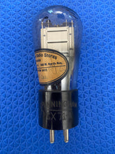 Load image into Gallery viewer, Cunningham CX 71-A Vacuum Tube Valve Globe Balloon Style Engraved Hot-Stamped Base
