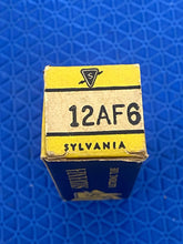 Load image into Gallery viewer, Sylvania 12AF6 Vacuum Tube Valve NOS NIB
