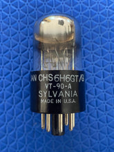 Load image into Gallery viewer, Sylvania 6H6 6H6GT VT90A VT-90-A Vacuum Tube Milspec
