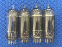 Load image into Gallery viewer, Matched Quad RCA 6FQ7 / 6CG7 Vacuum Tubes
