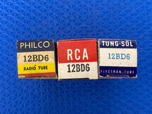 Load image into Gallery viewer, 3 US-Made 12BD6 Vacuum Tubes Valves NOS NIB Lot Of Three
