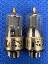 Load image into Gallery viewer, 2 RCA 12Q7 12Q7GT Vacuum Tubes NOS NIB Lot Of Two
