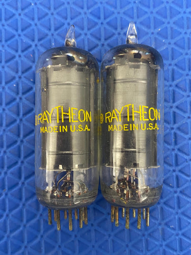 2 Raytheon 12BK5 Vacuum Tubes Valves NOS NIB Lot Of Two