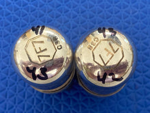 Load image into Gallery viewer, Matched Pair Sylvania 7F7 Vacuum Tubes Valves NOS-Testing
