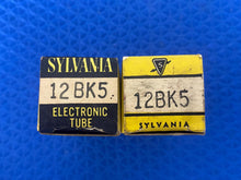 Load image into Gallery viewer, 2 Sylvania 12BK5 Vacuum Tubes Valves NOS NIB Lot Of Two
