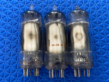 Load image into Gallery viewer, Matched Trio RCA 6FQ7 / 6CG7 Vacuum Tubes
