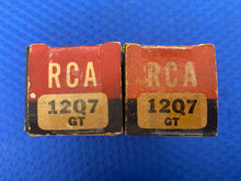 Load image into Gallery viewer, 2 RCA 12Q7 12Q7GT Vacuum Tubes Valves NOS NIB Lot Of Two
