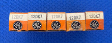 Load image into Gallery viewer, 5 General Electric GE 12DK7 Vacuum Tubes Valves NOS NIB Lot Of Five
