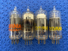Load image into Gallery viewer, 4 Sylvania 12BF6 Vacuum Tubes Valves NOS NIB Lot Of Four
