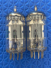 Load image into Gallery viewer, Matched Pair Amperex 6BL8 Vacuum Tubes Valves 7199 Substitute
