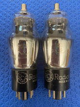 Load image into Gallery viewer, Matched Pair RCA 6C8 6C8G Vacuum Tubes Valves 6SL7 Substitute NOS NIB
