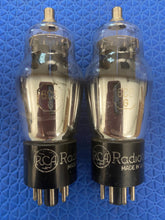 Load image into Gallery viewer, Matched Pair RCA 6C8 6C8G Vacuum Tubes 6SL7 Substitute NOS NIB
