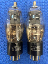 Load image into Gallery viewer, Matched Pair RCA 6C8 6C8G Vacuum Tubes Valves 6SL7 Substitute NOS NIB
