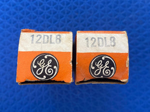 2 General Electric 12DL8 Vacuum Tubes Valves NOS NIB Lot Of Two