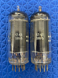 2 General Electric 12DL8 Vacuum Tubes Valves NOS NIB Lot Of Two