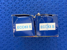 Load image into Gallery viewer, Matched Pair JJ 12AX7 ECC83 ECC83S Low Noise Vacuum Tubes Valves NOS NIB
