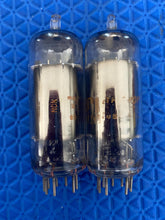 Load image into Gallery viewer, Matched Pair RCA 6FQ7 / 6CG7 Vacuum Tubes Valves
