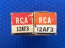 Load image into Gallery viewer, 2 RCA 12AF3 Vacuum Tubes Valves NOS NIB Lot Of Two
