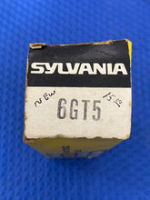 Load image into Gallery viewer, Sylvania 6GT5 Vacuum Tube Valve NOS NIB
