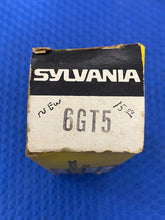 Load image into Gallery viewer, Sylvania 6GT5 Vacuum Tube NOS NIB
