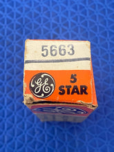 Load image into Gallery viewer, General Electric GE 5663 5 Star Premium Vacuum Tube Valve NOS NIB
