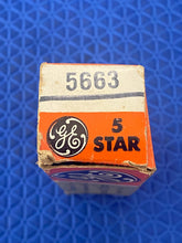 Load image into Gallery viewer, General Electric GE 5663 5 Star Premium Vacuum Tube NOS NIB
