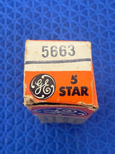 Load image into Gallery viewer, General Electric GE 5663 5 Star Premium Vacuum Tube NOS NIB
