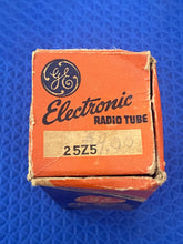 Load image into Gallery viewer, General Electric GE 25Z5 Vacuum Tube Valve NOS NIB
