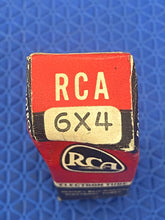 Load image into Gallery viewer, RCA 6X4 Vacuum Tube Valve Rectifier Black Plates NOS NIB
