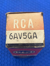 Load image into Gallery viewer, RCA 6AV5 6AV5GA Vacuum Tube Valve NOS NIB
