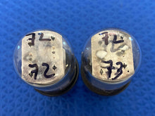 Load image into Gallery viewer, Matched Pair RCA 6SN7 6SN7GTB Vacuum Tubes Valves Copper Support Rods Large D Getters
