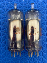 Load image into Gallery viewer, Matched Pair RCA 6FQ7 / 6CG7 Vacuum Tubes
