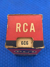 Load image into Gallery viewer, RCA 6C6 Vacuum Tube Beautiful Gray &amp; Silver Shoulder Style NOS NIB
