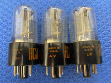 Load image into Gallery viewer, 3 RCA 6X5 6X5GT Vacuum Tubes Rectifiers NOS NIB Lot Of Three
