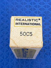 Load image into Gallery viewer, Realistic Radio Shack Gold Clad 50C5 Vacuum Tube Valve NOS NIB
