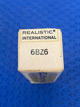 Load image into Gallery viewer, Realistic Radio Shack Gold Clad 6BZ6 Vacuum Tube NOS NIB

