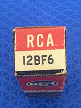 Load image into Gallery viewer, RCA 12BF6 Vacuum Tube Valve NOS NIB
