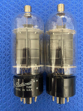 Load image into Gallery viewer, 2 General Electric GE 25CD6 25CD6GB Vacuum Tubes Valves NOS NIB Lot Of Two
