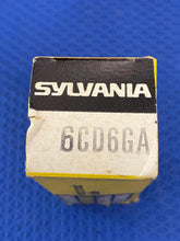 Load image into Gallery viewer, Sylvania 6CD6 6CD6GA Vacuum Tube NOS NIB
