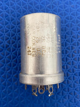 Load image into Gallery viewer, Sprague TVL-4712 20/15 Mfd At 450 Volts // 20/20 Mfd At 20 Volts Electrolytic Capacitor NOS NIB
