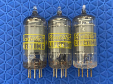 Load image into Gallery viewer, 3 Realistic Radio Shack 6AU6 6AU6A Vacuum Tubes Gold Pins NOS NIB Lot Of Three
