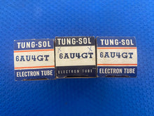 Load image into Gallery viewer, 3 Tung-Sol 6AU4 6AU4GTA Vacuum Tubes NOS NIB Lot Of Three
