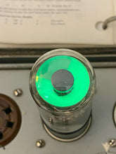 Load image into Gallery viewer, Sylvania 6E5 Indicator Magic Eye Vacuum Tube Valve NOS-Testing Bright!
