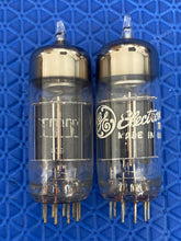 Load image into Gallery viewer, Matched Pair General Electric GE 12B4 12B4A Vacuum Tubes Valves NOS NIB
