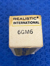 Load image into Gallery viewer, Realistic Radio Shack Gold Clad 6GM6 Vacuum Tube Valve NOS NIB
