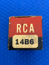 Load image into Gallery viewer, RCA 14B6 Vacuum Tube Valve NOS NIB
